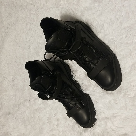 NWOT Giuseppe Zanotti Homme Men's HiTop Fashion Sneakers Shoes - Picture 3 of 10